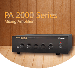 PA 2000 Series Mixing Amplifier