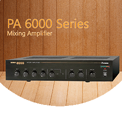 PA 6000 Series Mixer Amplifier