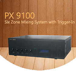 PX 9100 Six Zone Mixing System with Trigger-In