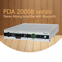 PDA 2000B Series Stereo Mixing Amplifier with Bluetooth