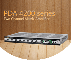 PDA 4200 Series Two Channel Matrix Amplifier