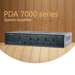 PDA 7000 is 4channel 120Watt,8 Zone System Amplifier Timer Messenger PA System
