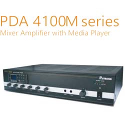 PDA 4100M series Mixer Amplifier with Media Player