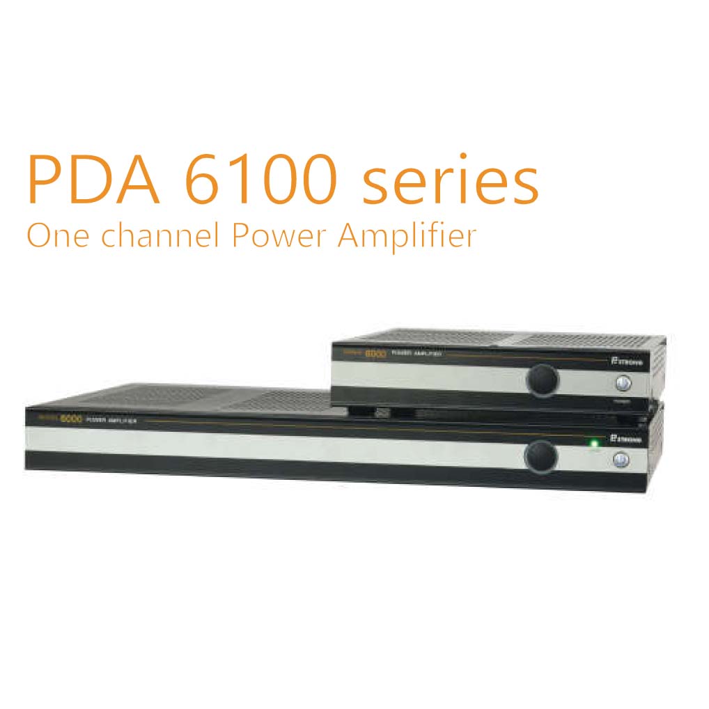 PDA 6100 Series One Channel Power Amplifier