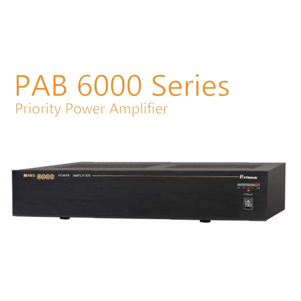 PAB 6000 Series Priority Power Amplifier