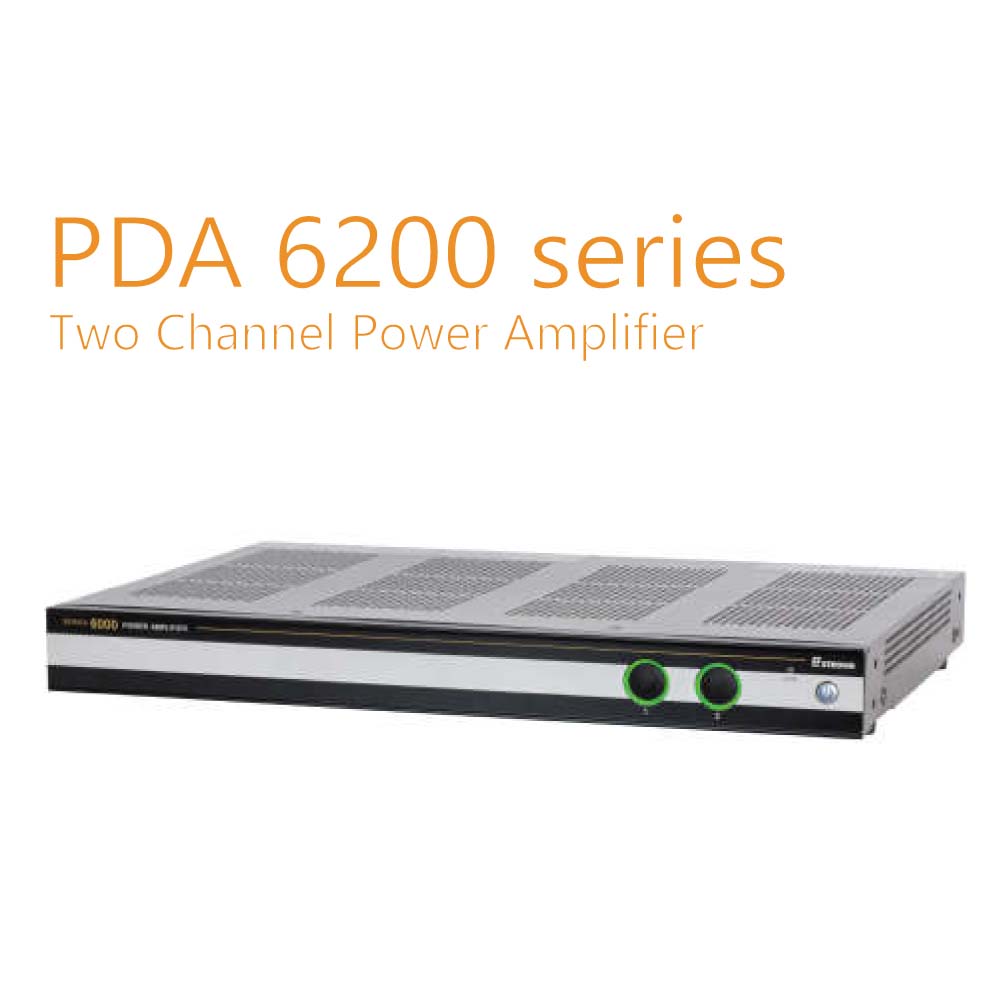 PDA 6200 Series Two Channel Power Amplifier