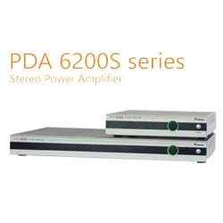 PDA 6200S Series Stereo Power Amplifier