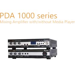 PDA 1000 Series Mixing Amplifier with / without Source